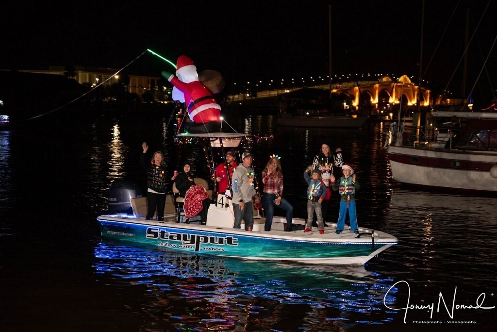 Check Out The Christmas Boat Parade!