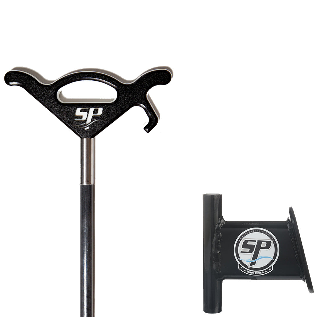 Stayput Ultimate Angler Bundle – Shallow Water Anchor Kit (Mount + Pole Spike)
