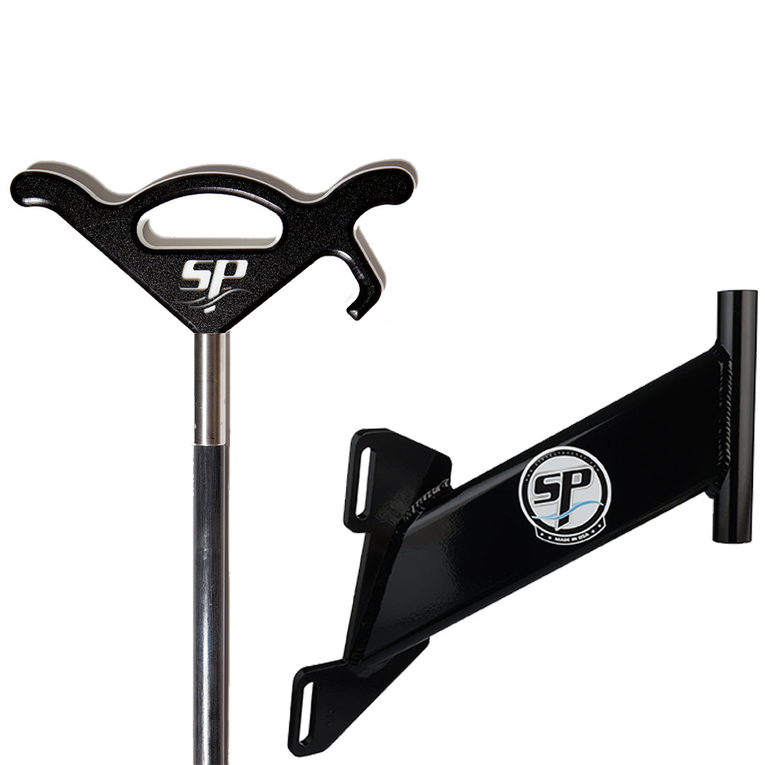 Stayput Ultimate Angler Bundle – Shallow Water Anchor Kit (Mount + Pole Spike)