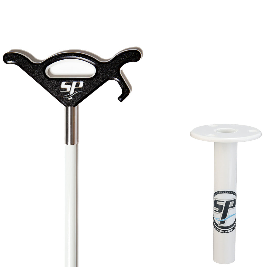 Stayput Ultimate Angler Bundle – Shallow Water Anchor Kit (Mount + Pole Spike)