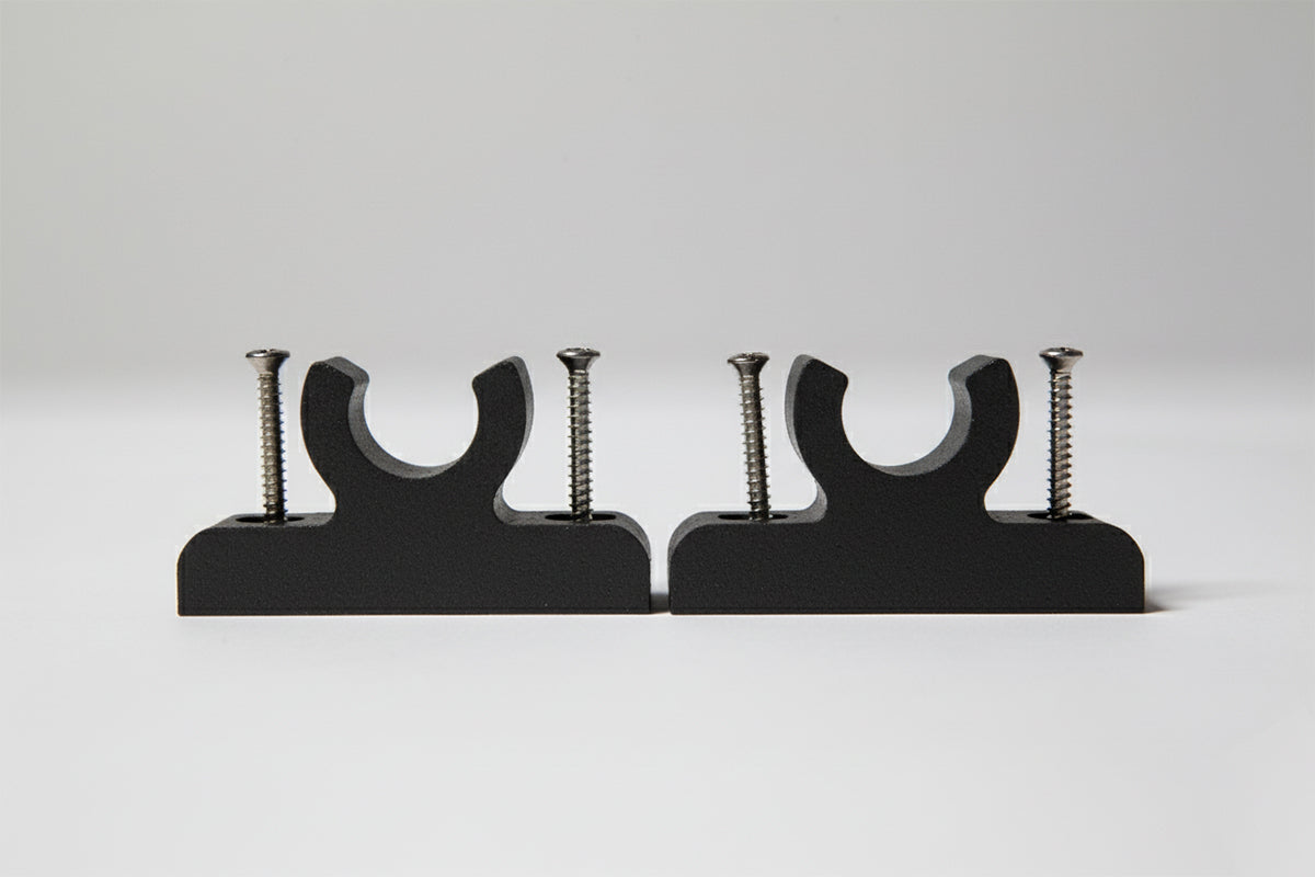 Pole Clips HD (2) 3/4"
