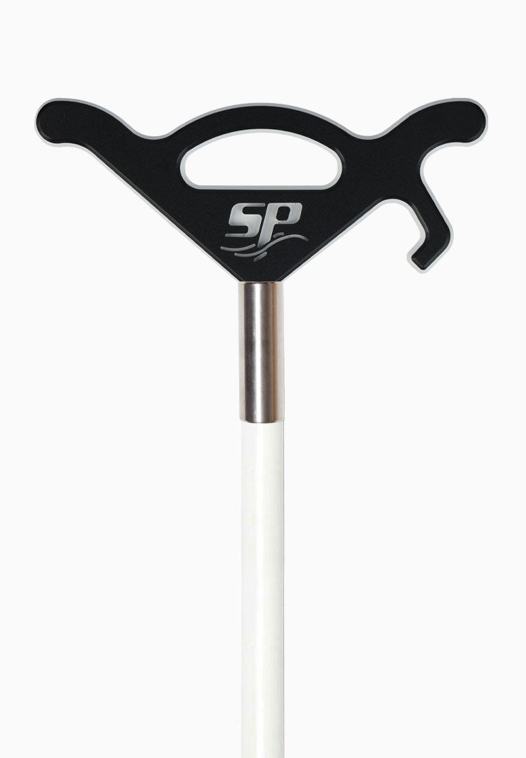 Stayput Anchor White Pole Spike with Super Handle